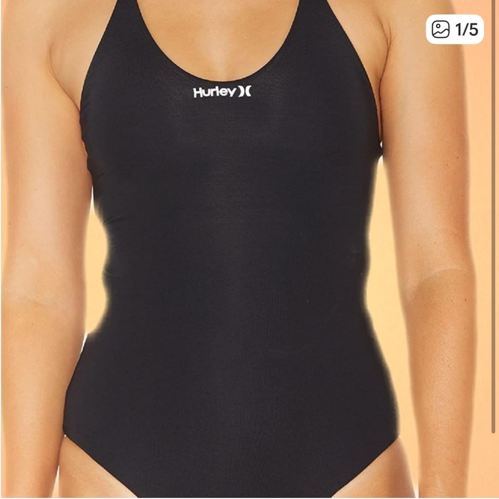 Hurley Black Sleeveless swimsuit